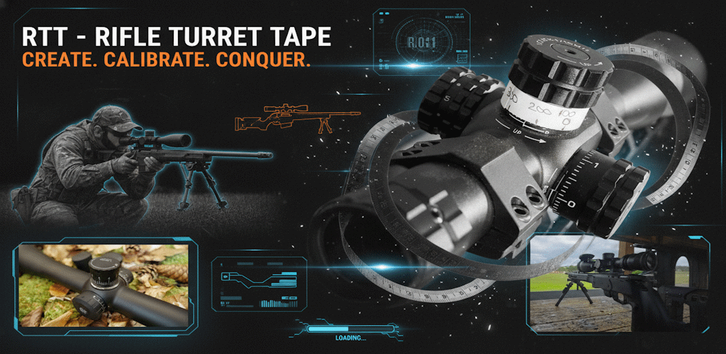 Rifle Turret Tape App Feature Showcase
